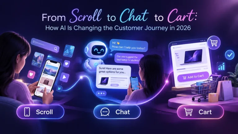 From Scroll to Chat to Cart: How AI Is Changing the Customer Journey in 2026